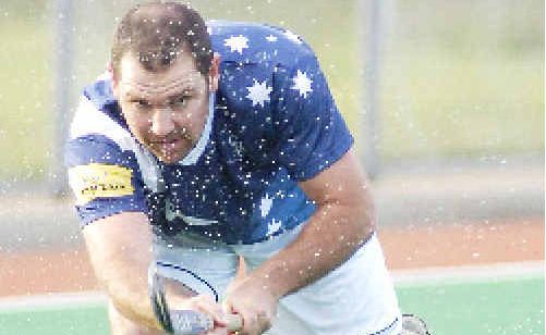 Ben Moss in action for Coraki in their semi last Saturday. Ben Moss in action for Coraki in their semi last Saturday.